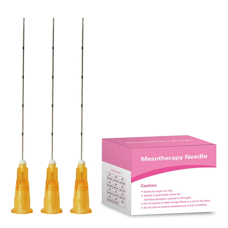 Корея хорошая цена высокое качество одноразовые 25 г 27 г 30 г 70 мм микро cannula тупой иглы
