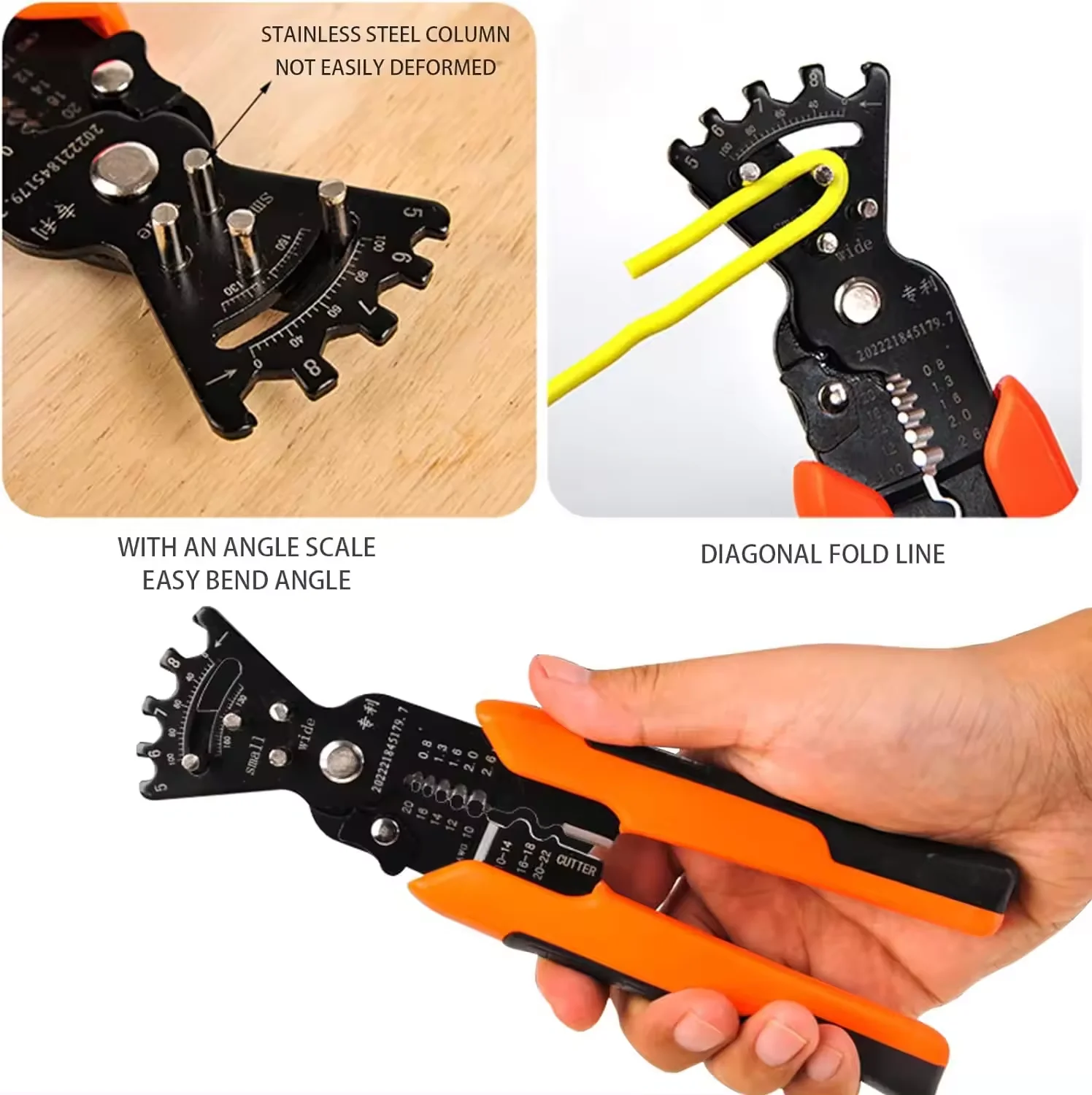 Wire Stripper Multifunctional Cable Wire Cutter Crimper Professional Automatic Wire Stripping Pliers Tool