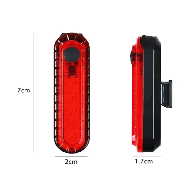 Bicycle accessories cycling cob rear lamp usb rechargeable led bike tail light