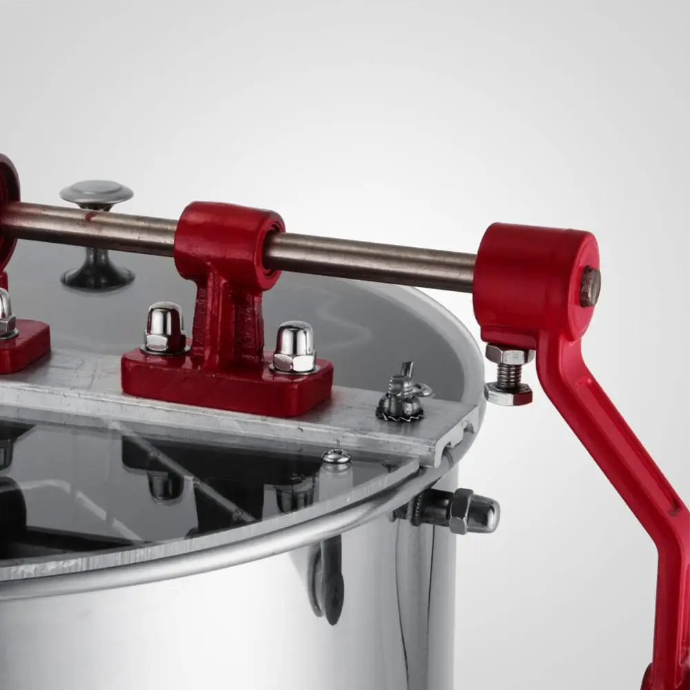 
3 Frame Stainless Steel Honey Extractor Beekeeping Equipment Honeycomb Drum Bee Honey Harvest 