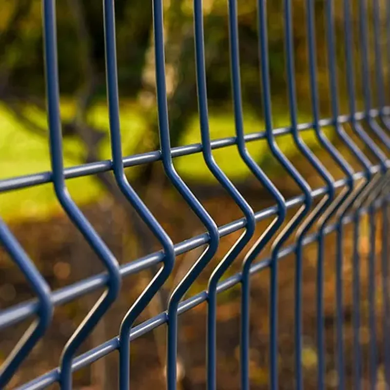 New metal Security Galvanized 3d Curved Welded Wire Mesh Panel Fence for Road Garden Land School playground
