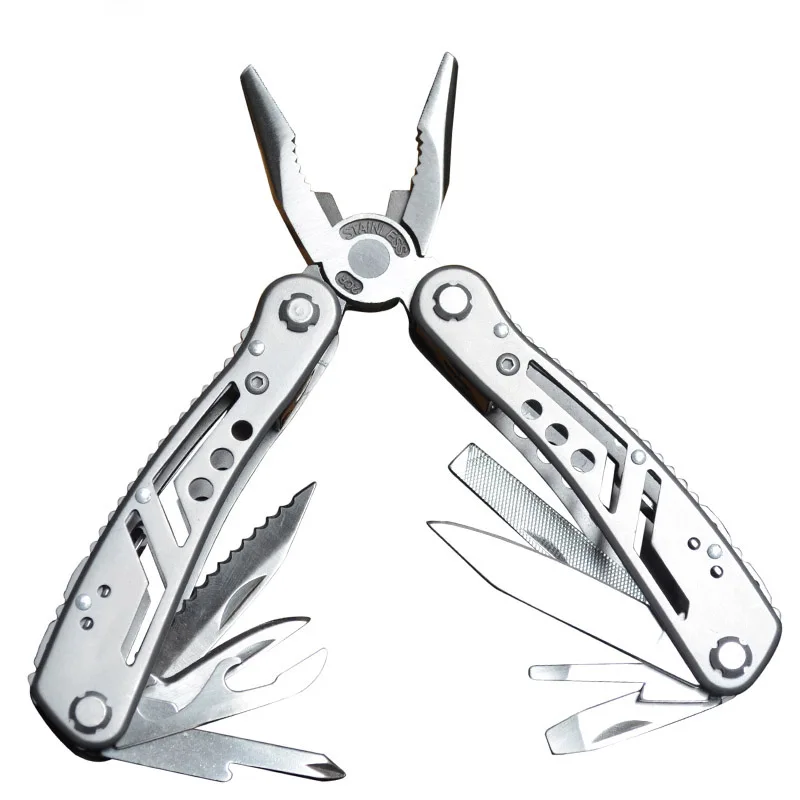 Drop Shipping Multifunctional Plier Cutter Pocket Knife Camping Equipment Outdoor Tool Survival Folding Knives