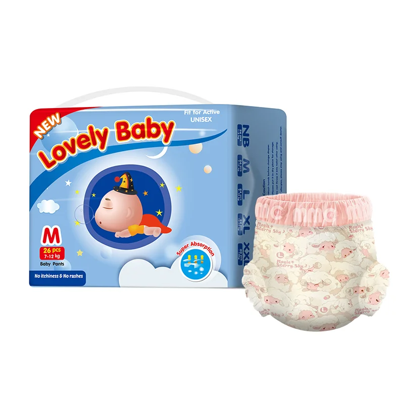 Manufacturer Baby Products Disposable Oem Brand High Absorbency Overnight Baby Diapers