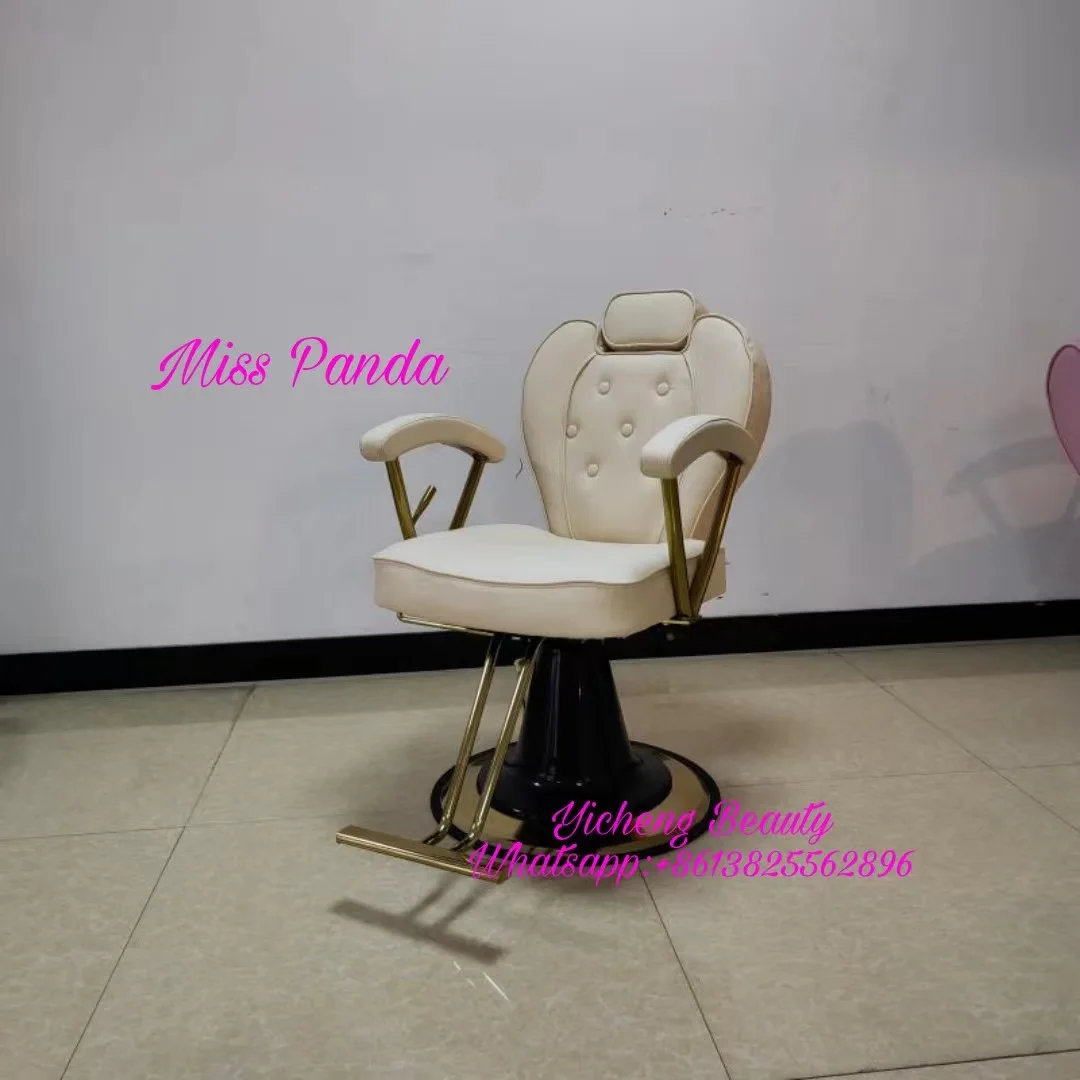 Lowest Price purple salon styling chairs antique style salon chairs reclining salon styling chair for sale CHINA