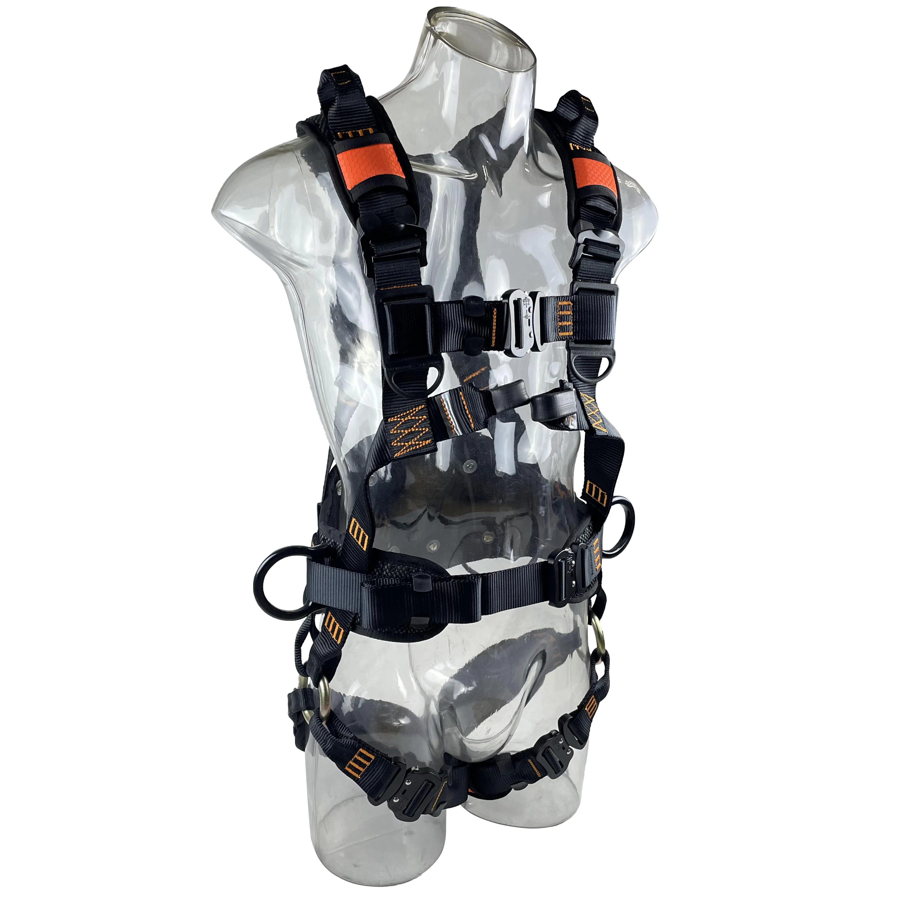 CE Standard Steel Buckle Fall Protection Safety Belt For Working At Height Confined Space