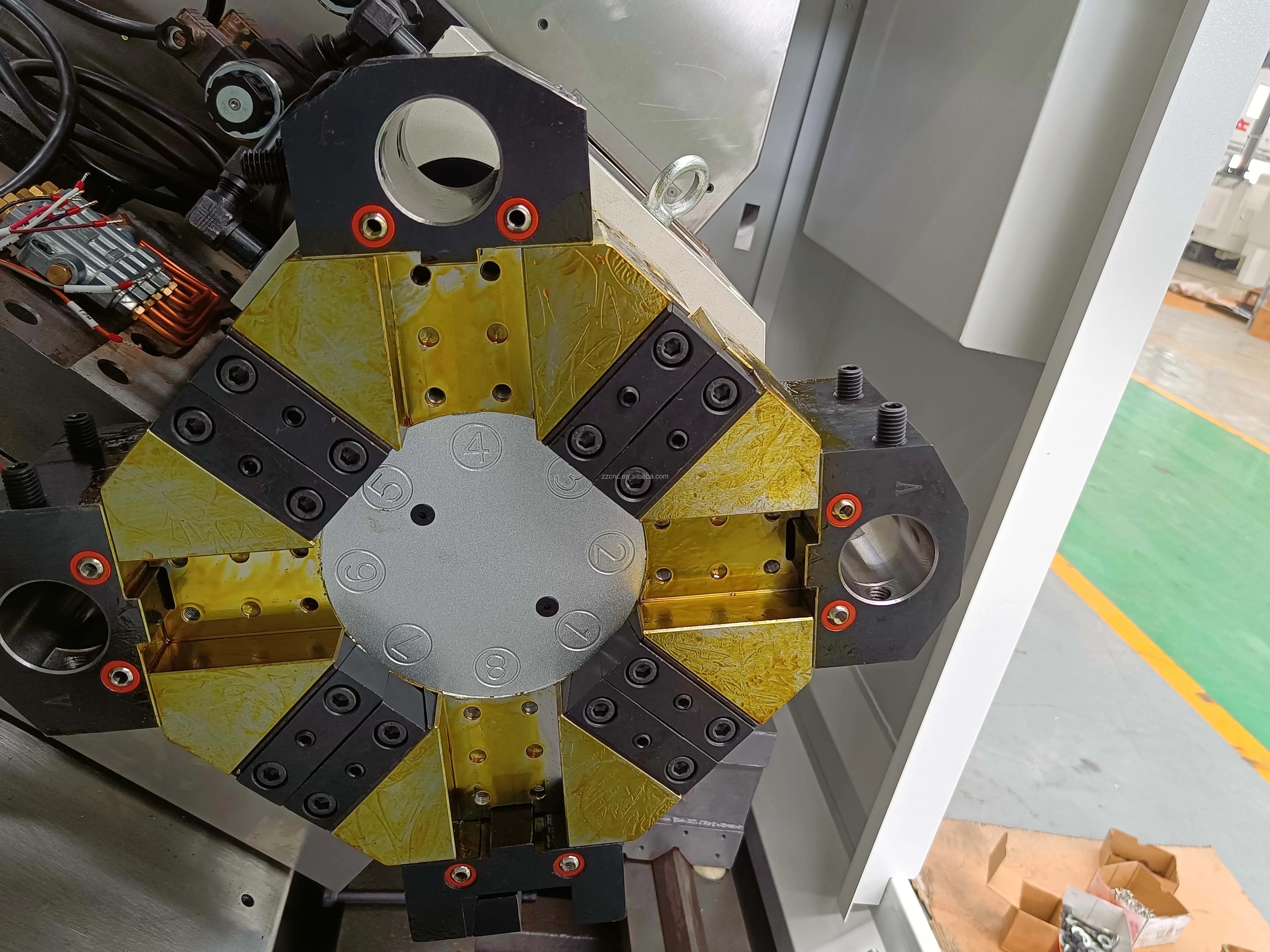 CNC slant bed lathe TCK50 turning machine center with Y axis