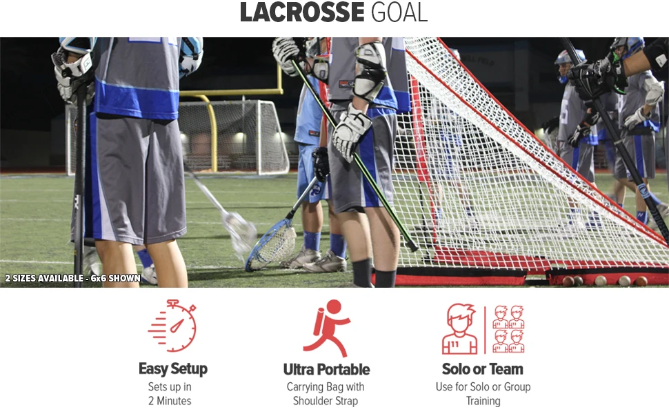 Customized Lacrosse Goal Net Lacrosse Portable Goal Factory In China