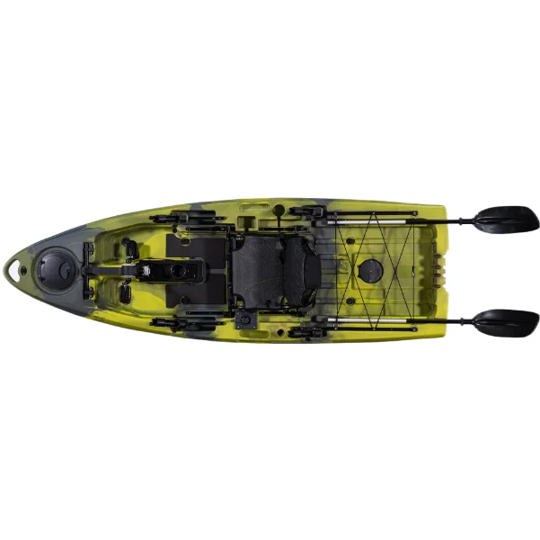 2023 new season 9ft small fishing kayak 2.9m foot pedal ocean fishing kayak canoe lake boat