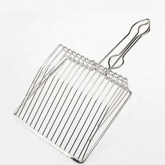 New Metal Kitten Sand Cleaner Cat Litter Scoop Cleaning Tools Pet Shovel