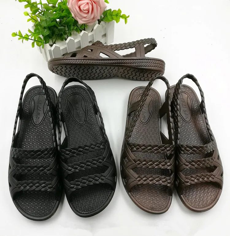 Hot Fashion Women Flat Sandals Dress Summer Flat Casual Women Shoes Diamond Buckle Slipper Shoes Daily Wear Party for Women