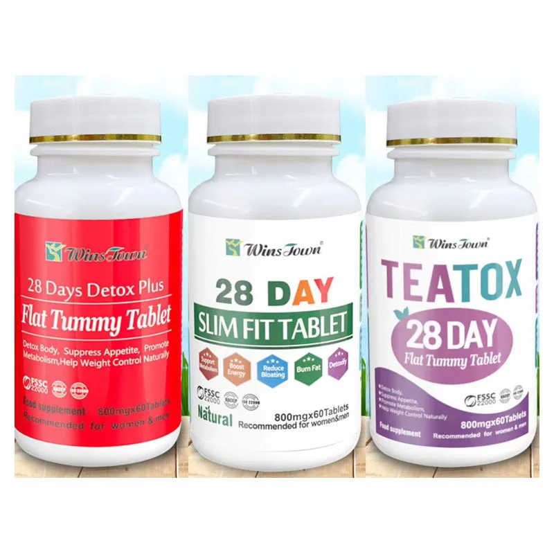 OEM Custom Teatox tablet 28 day Flat Tummy Tablet Detox  Burn Fat Fit Tablet Slim Pills For Weight A  Loss