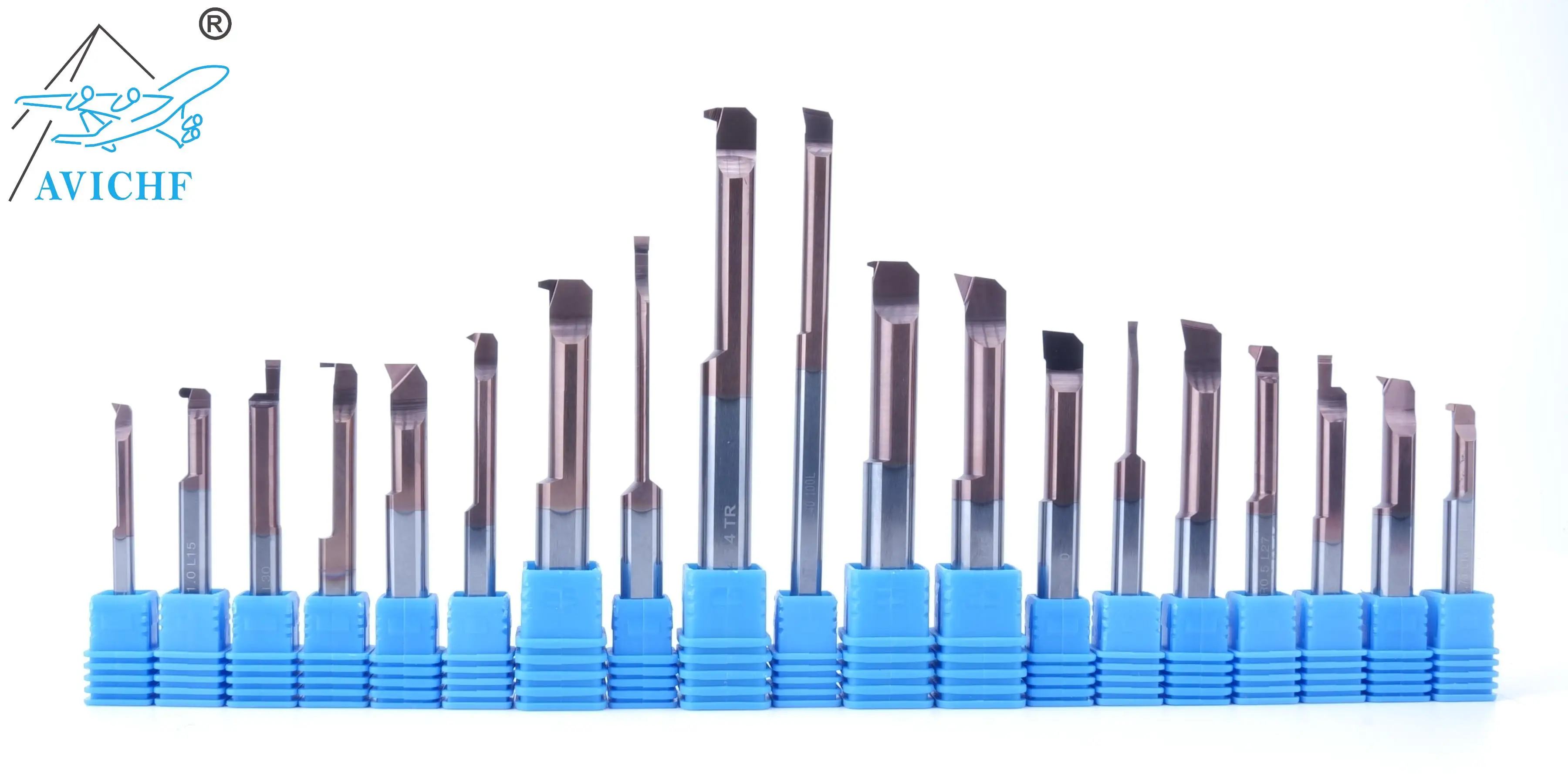 Высокоточные сверлильные инструменты с малым диаметром AVICHF цельные твердосплавные токарные станки высокопроизводительные MIR