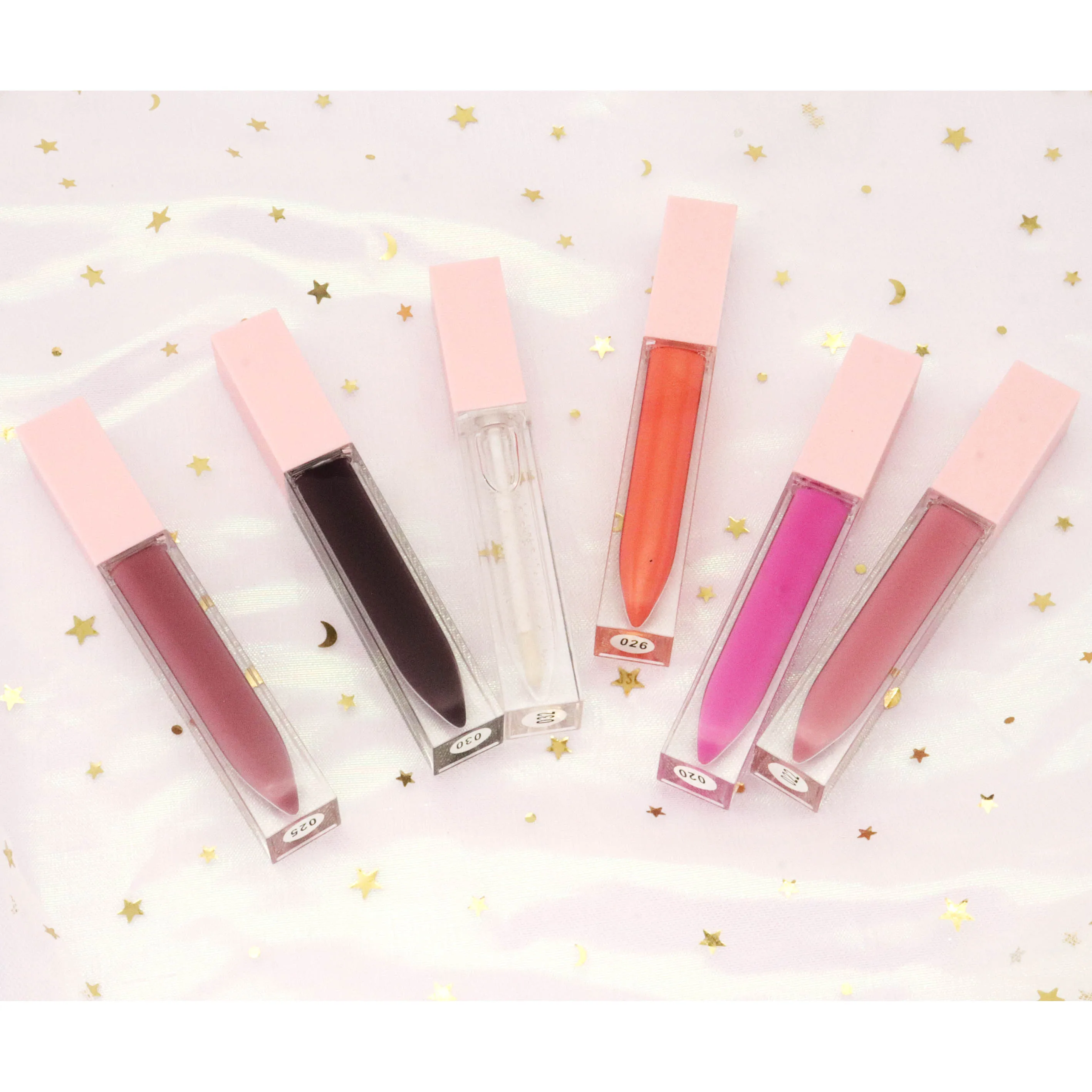 High Quality Private Label Vegan Lipstick Waterproof and Moisturizing DIY Lipgloss