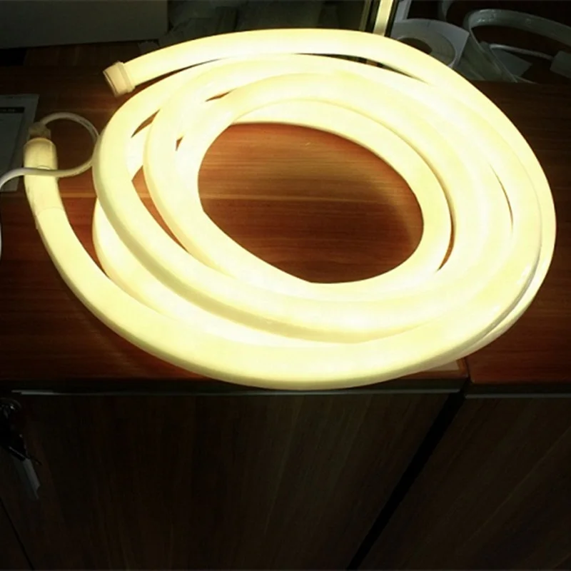 High quality led round light Tape 360 degree IP65 D18mm Pixel RGB WS2811 Addressable neon flexible strip Sign Factory Supply