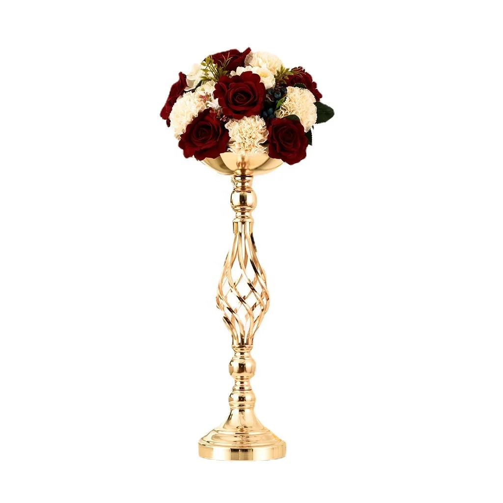 Metal stand vase wedding centerpieces flower stand for wedding table wedding decoration & supplies