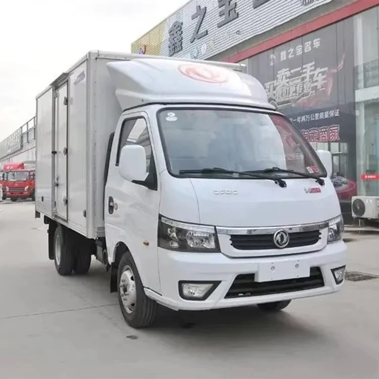 ECE New Energy Vehicles DONGFENG EV200 Green Hybrid Electric Truck with CCS2 Charge Port 4.2m Van Trunk Transport