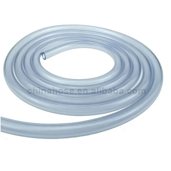 CNJG Food Grade Transparent Flexible PVC Water Plastic Tube Non-Toxic Transparent PVC Vinyl Tubing Soft Liquid PVC Level Hose