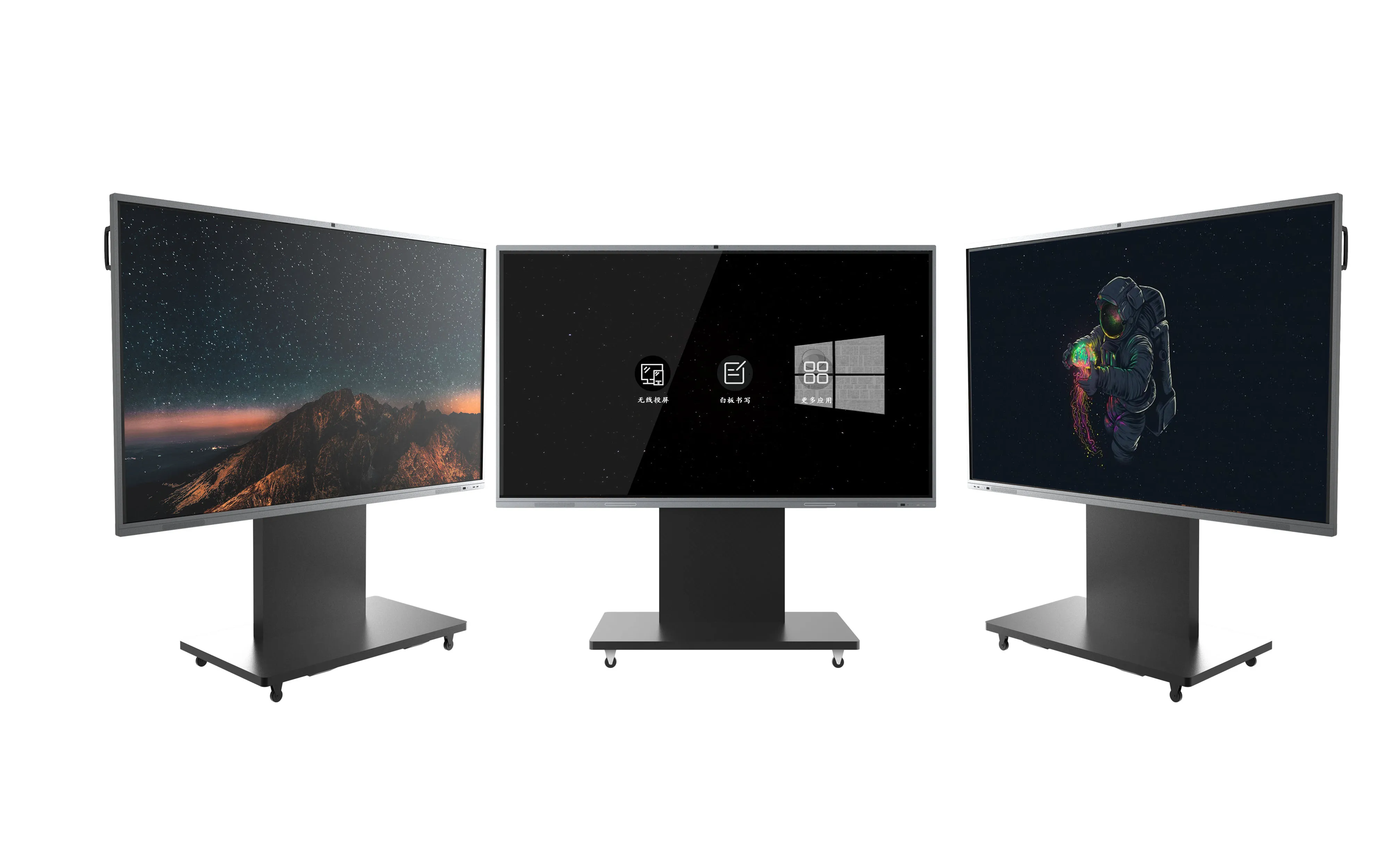 2023 Hot New Products Speaker Smart Class Interactive Whiteboard Android 2 32G Conference LCD Writing Digital Smart Board