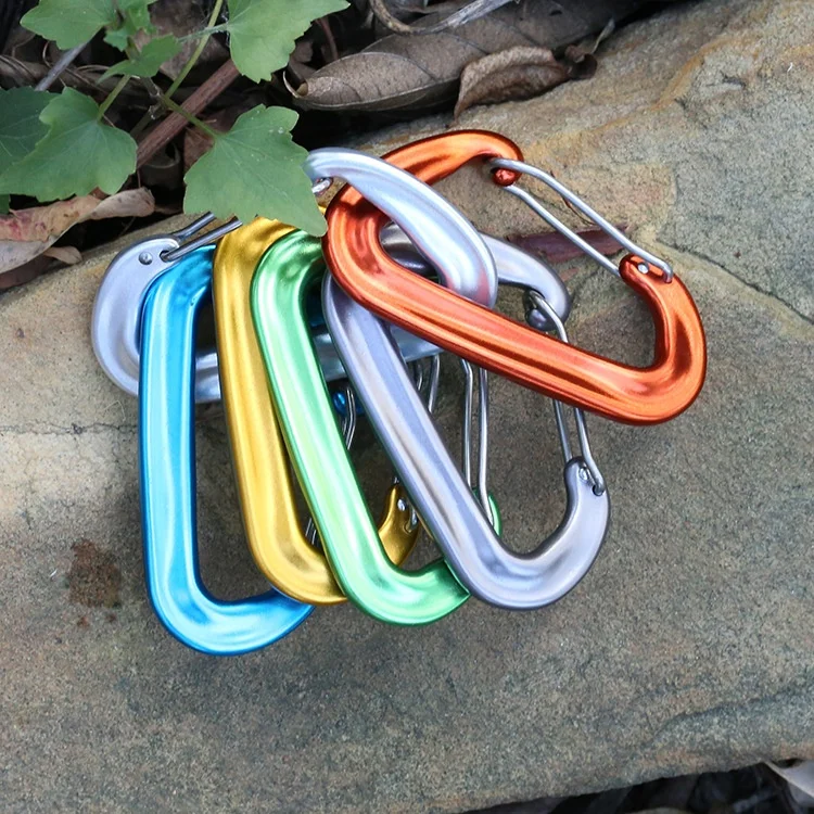 12KN Heavy Duty Carabiner Clips  Small Carbineers for Hiking Camping Hammocks Keys Keychains Dog Leashes Ideal for Outdoor
