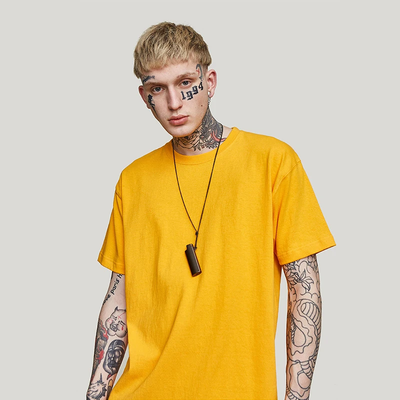 
Street Style Oversized Camisetas Hip Hop T-Shirt Men Custom Reflective T Shirt Printing T Shirt 