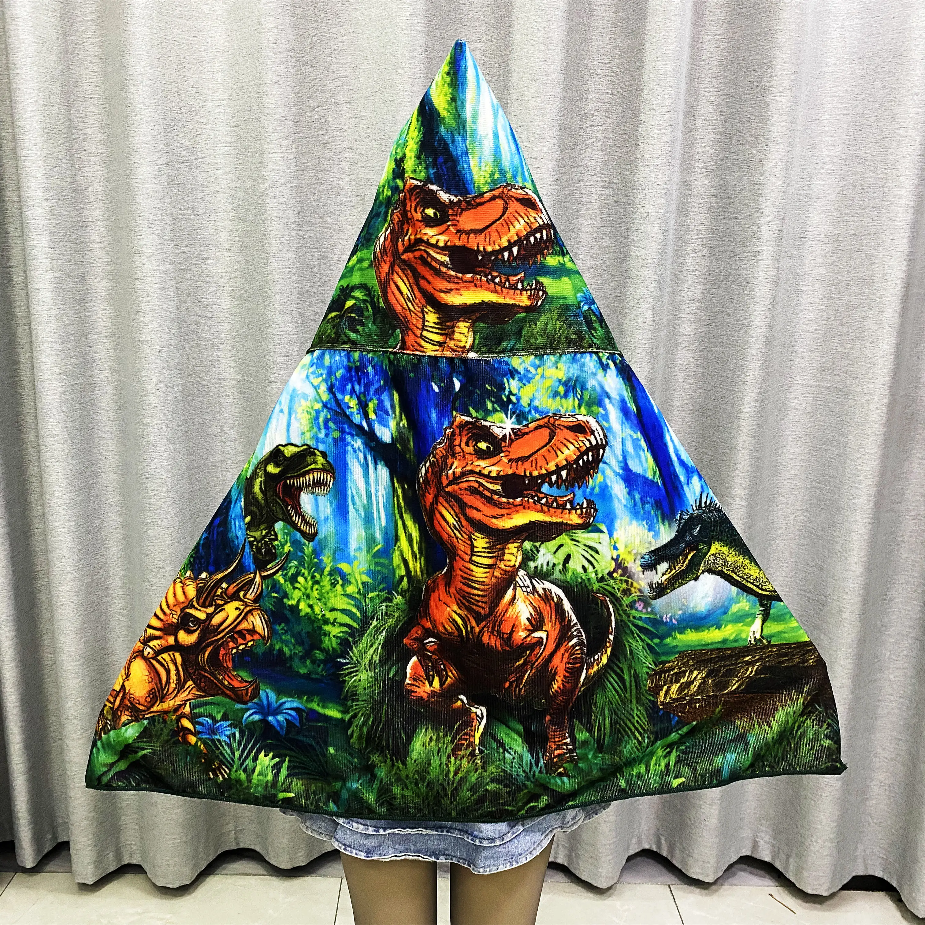 Пончо из микрофибры с принтом на заказ полотенце детское пляжное пончо капюшоном для серфинга полотенца детей