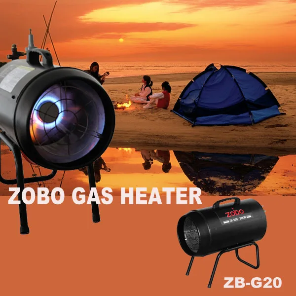 
ZOBO 30KW Poltry Farm Propane Gas Hot Air Blower With CE 