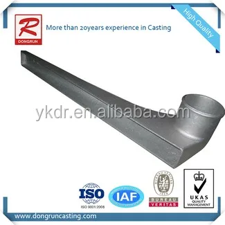 China custom design aluminum castings intake manifold by gravity casting