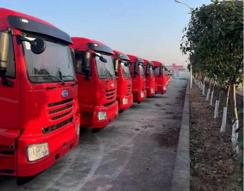 New energy and environmental protection 40 ton hydrogen fuel cell tractor