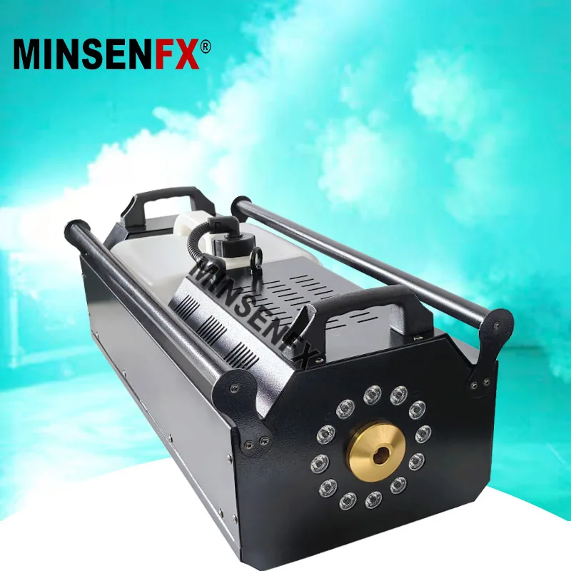 MINSENFX Factory price 5000W LED Fog And Smoke Machine For Party Smoke DMX 3000w Dry Ice Fog Machine For Wedding