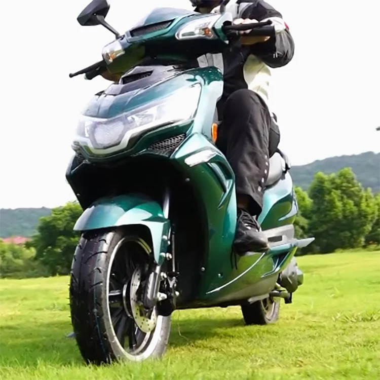 Wholesale 12 inch electric motorcycle 600/800W 45-55km/h speed electric moped scooter adult motorcycle with eec