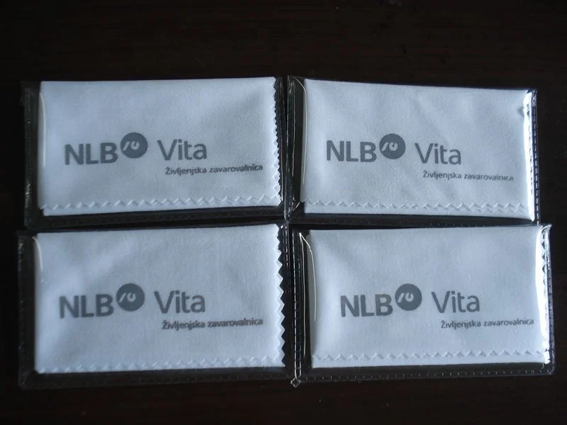 sublimation print microfiber computer screen monitor cleaning cloth