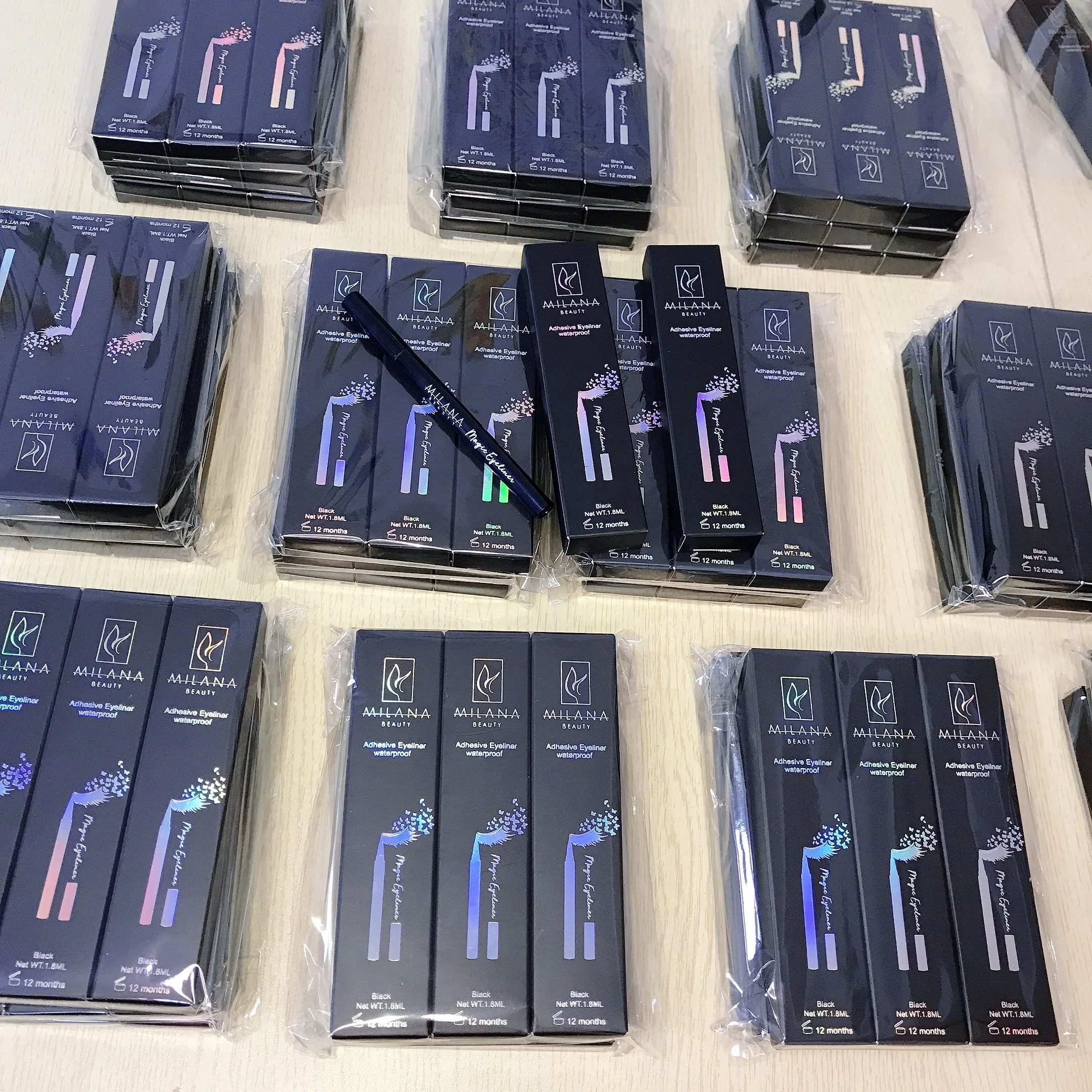 magnetic eyelashes with eyeliner custom box water activated liquid adhesive magnetic lashglue pen eyeliner glue pen eyeliner