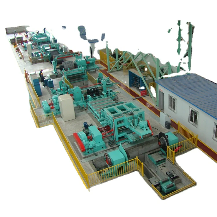 Used steel slitting machine for sale decoiler matched sheet cutting line sheet coil slitting machine