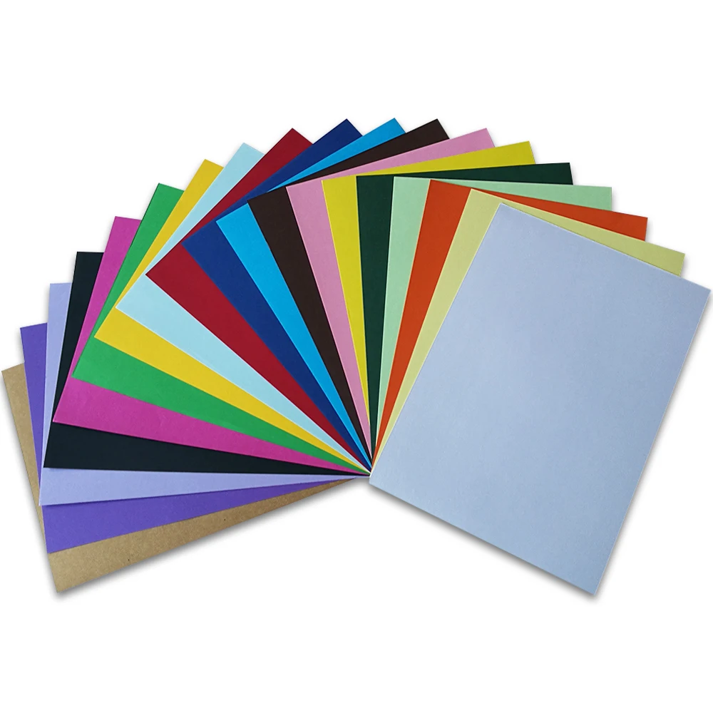 Colorful Cardstock Paper Colored Card Stock Pastel Paper for DIY Craft Scrapbook Paper Back to School Supplies