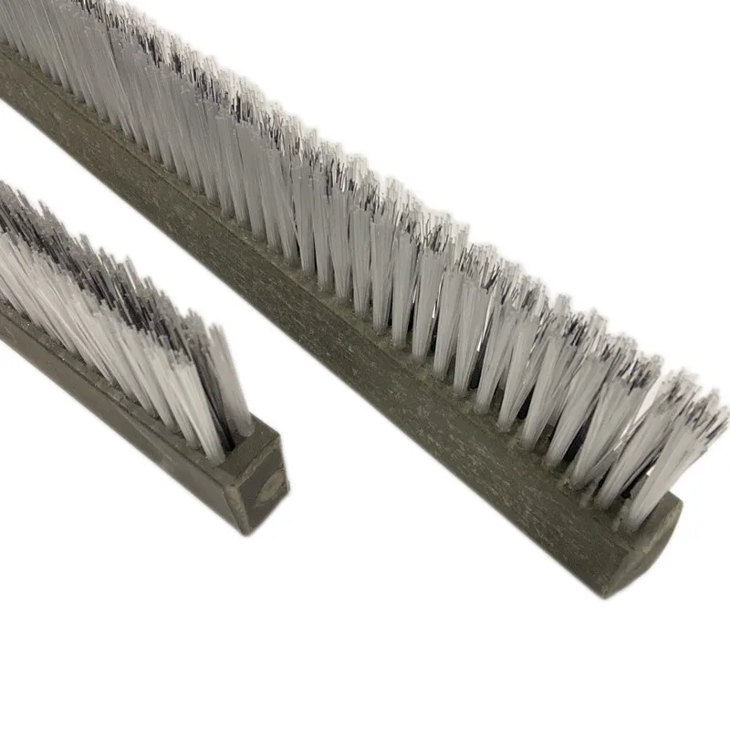 Hot spot free brick machine brush wire brush hard bristle brick machine brush for mold dust