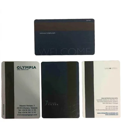 2022 Printable Pvc Blank Magnetic Stripe Smart Card Credit Card