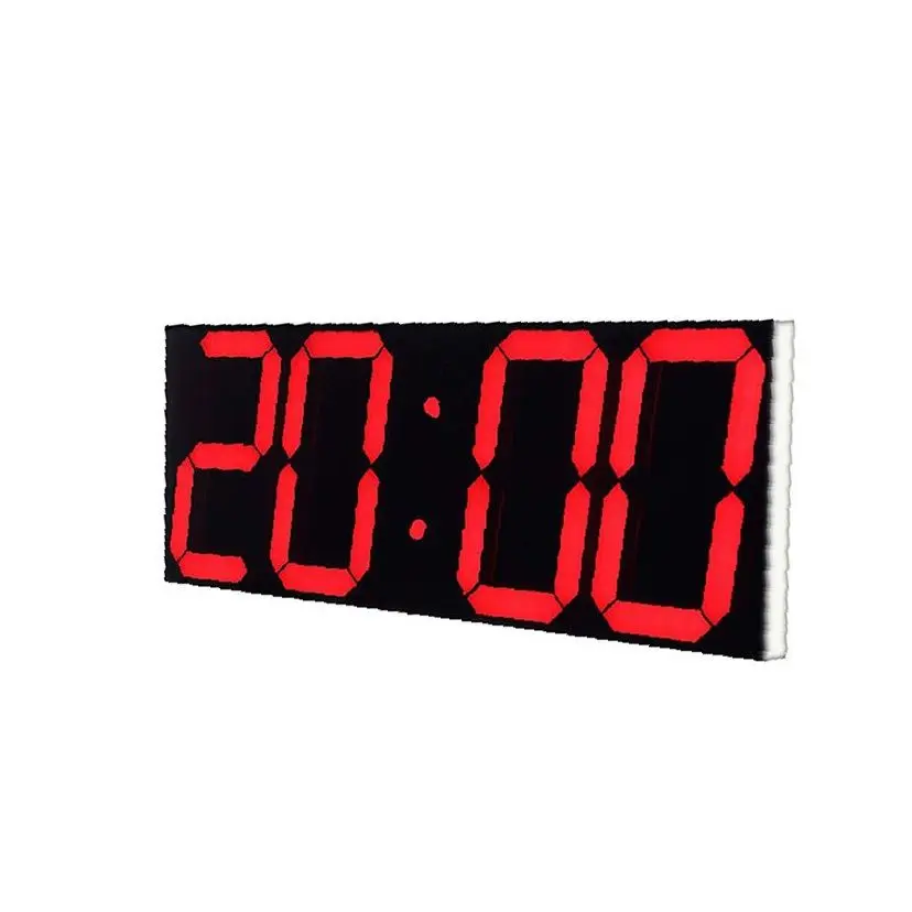 WiFi Network NTP Server 6 Inch Led Clock With 30 Alarms, Timer, Countdown