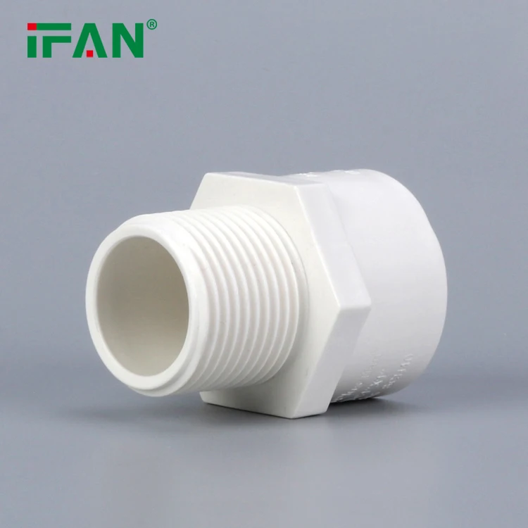 IFAN 30+ Years Experience China Factory Plastic Schedule 40 PVC Pipe Fittings White SCH 40 PVC Fittings for Plumbing