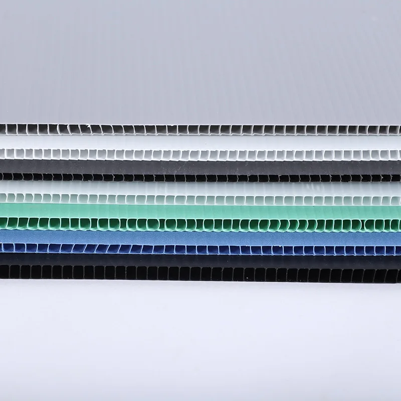 XuYang custom 2-15mm Construction hollow concrete deck pp hollow plastic plywood formwork boards