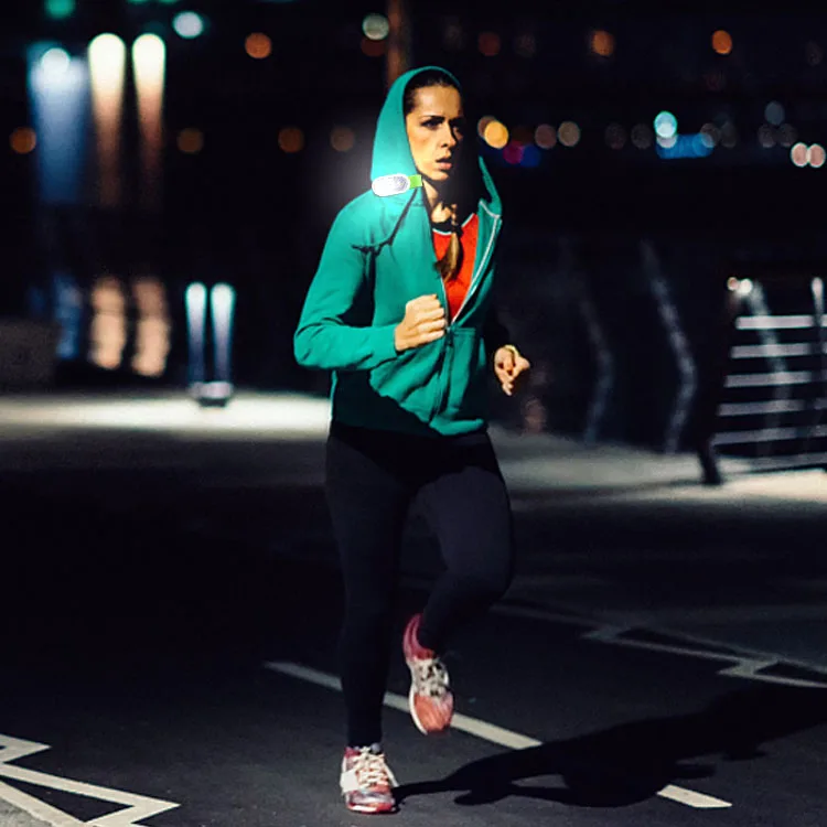 Hand Free LED Magnet Safe Clip LED Magnetic Light Clothing LED Bag Light Silicone Magnetic Clips Light