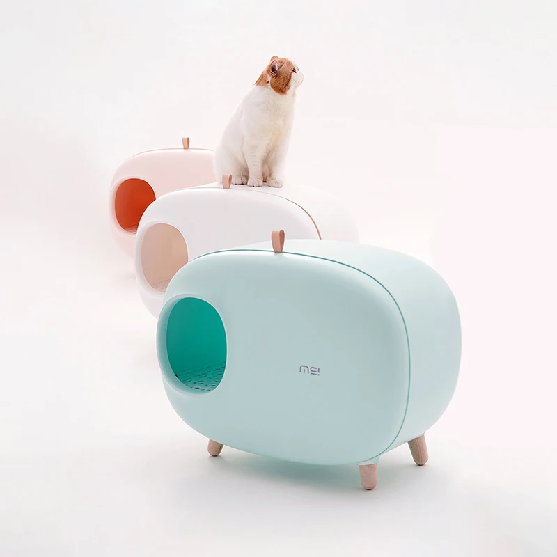 Arenero Para Gato большой 1 5 кг PP Mascota товары для очистки домашних животных самоочищающаяся коробка туалета кошек лоток кошачьих