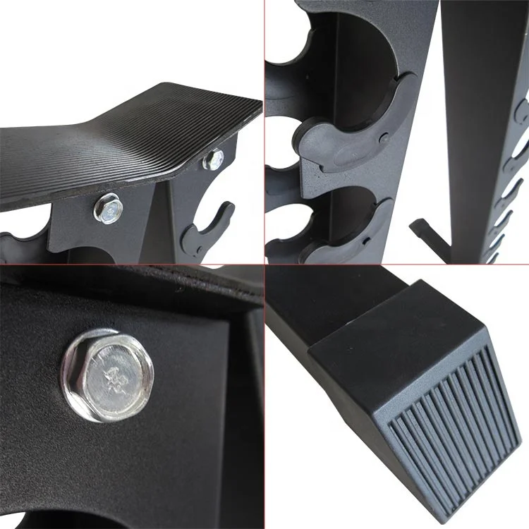 Commercial Gym Equipment Fitness 10pairs Vertical Dumbbell Rack