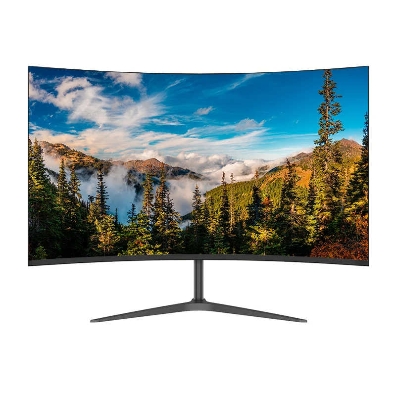 OEM Nvision изготовленные на заказ; Большой размер 12V Настольные ПК монитора IPS 75 Гц LED дисплей экран с разрешением Full HD Современный 27 дюймовый изогнутый компьютерный