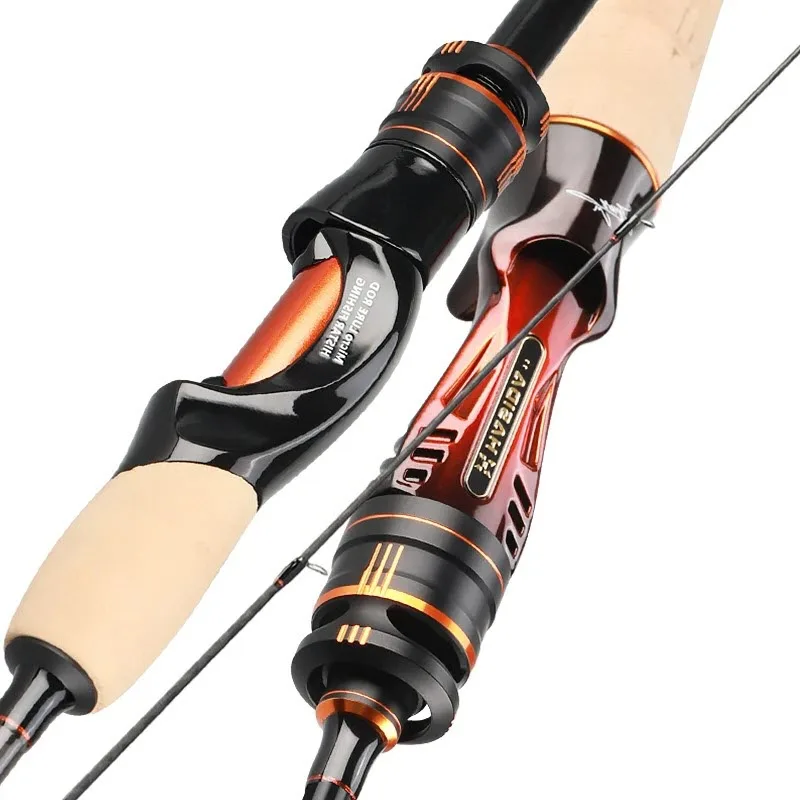 HSD BFS Fishing Rod 2 Action MF/F Full Fishing Rod Carbon DKK SIC Guid Ring Light Spin/Caster Fishing Rod