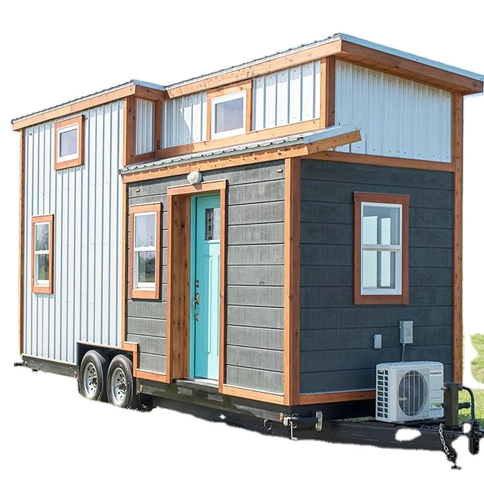 113 Sq. Ft. Tiny Cottage on Wheels prefabricated homes