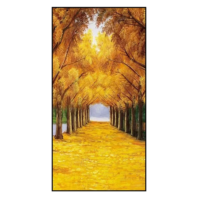 Promotion Top quality hanging decorative electric painting graphene hanging heating convection light crystal models