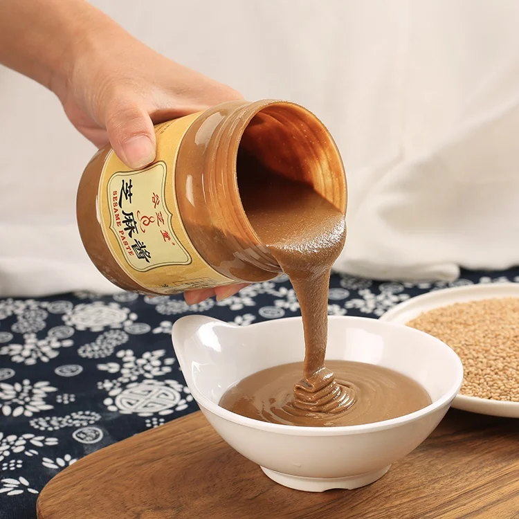 Healthy Sauce Chinese Sesame Paste Pure Sesame Paste white sesame paste for sale