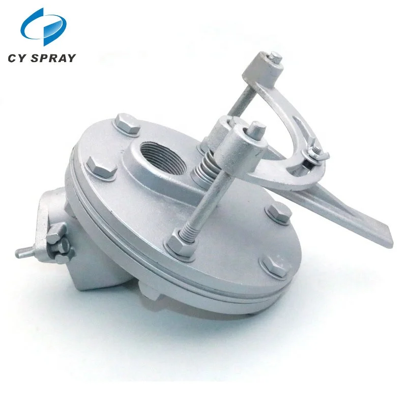 Aluminum Manual High Pressure Blasting Machine Sand Tank Lower Sand Valve Flow Control Valve