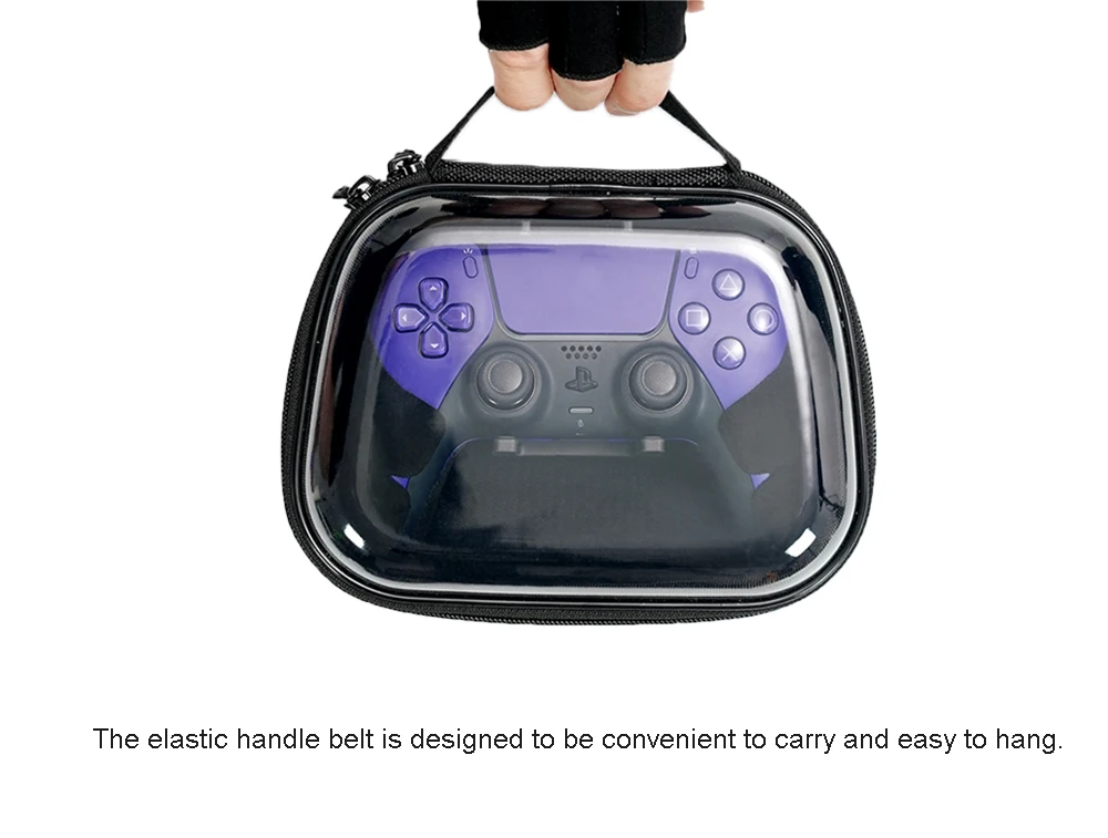 Customized transparent EVA hard shell game handle storage box XBOX series protective bag ps4/ps5 handle Pro shockproof suitcase