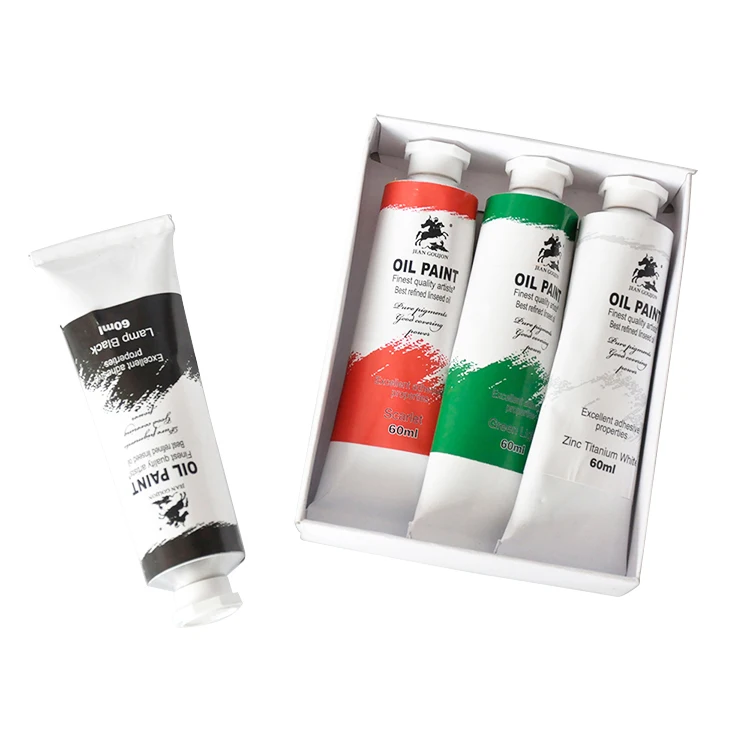 60ml Vibrant Oil Paint Great Oil Paint Kit for starters or professionals